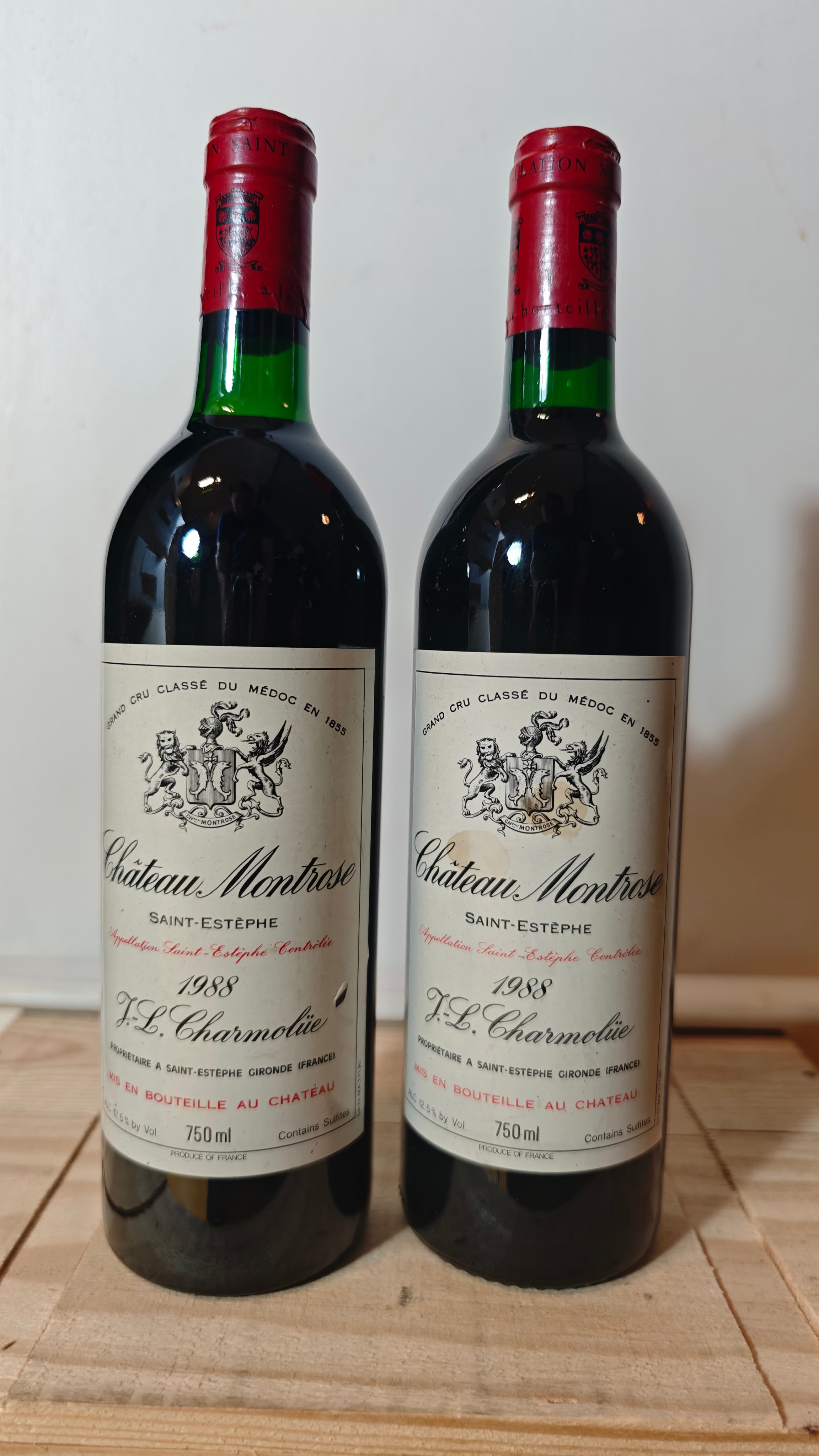 2 x Château Montrose, Saint-Estèphe, 1988