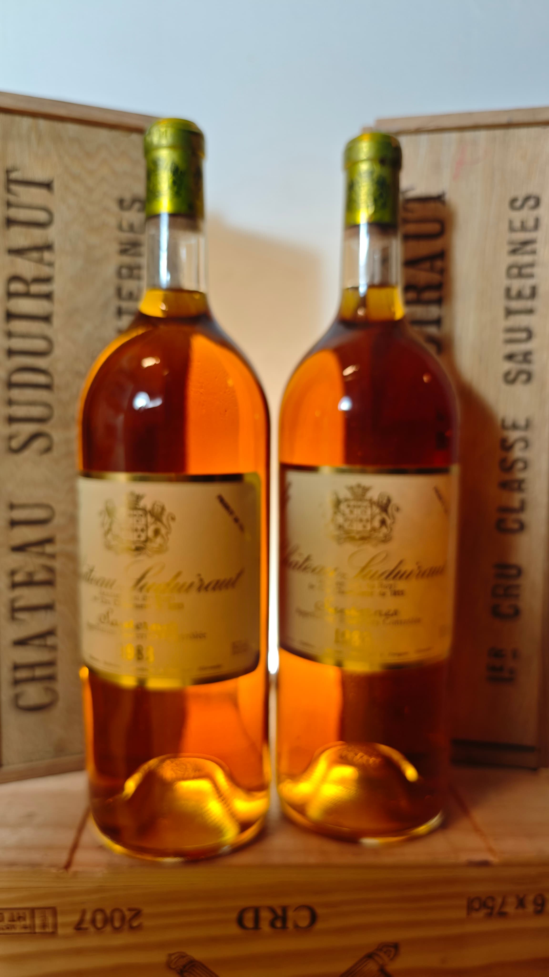 2x CBO/OWC1 x Château Suduiraut, Sauternes, 1983 (Magnum)