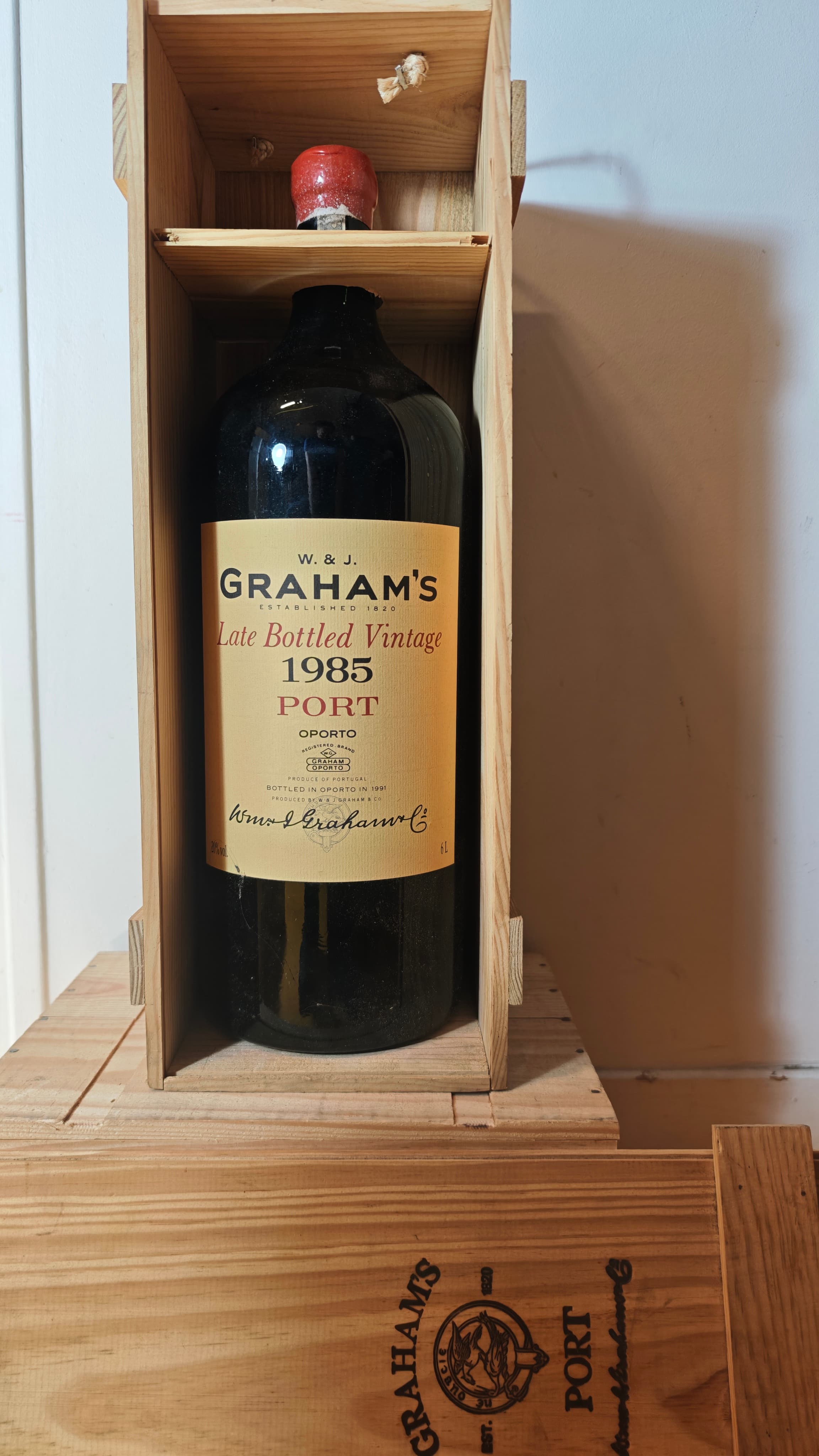 CBO/OWC1 x Graham's, Late Bottled Vintage Port, 1985 (Mathu. 6l)