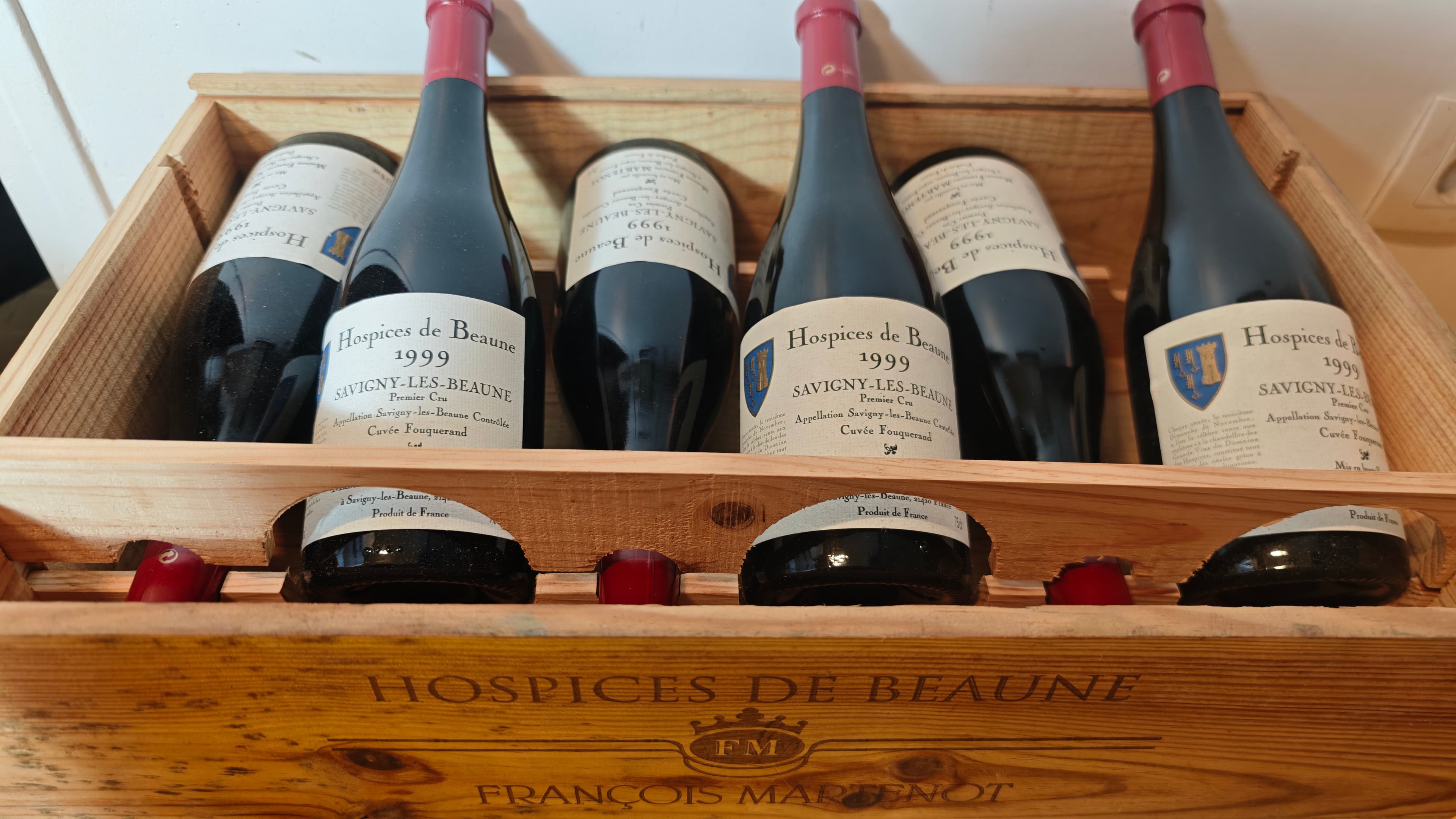 CBO/OWC6 x Savigny-lès-Beaune Premier Cru, Cuvée Fouquerand, Hospices de Beaune,1999